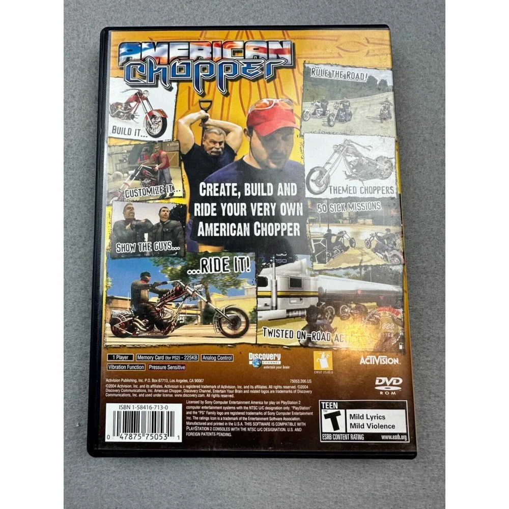 American‎ Chopper (Sony PlayStation 2, 2004)_Free Shipping
